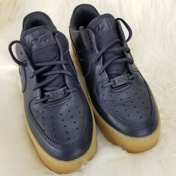 NEW NIKE AF1 SAGE LOW LX Sneakers Shoes Oil Grey - Picture 5 of 8